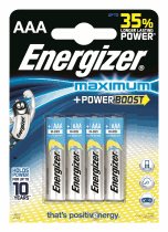 Energizer Maximum + Power boost LR03
