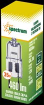 Spectrum -lampa halogenowa z filtrem UV G6,35, 12V, 35W, 460 lm, warm white